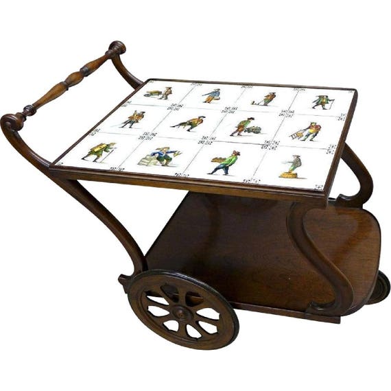 Antique tea cart