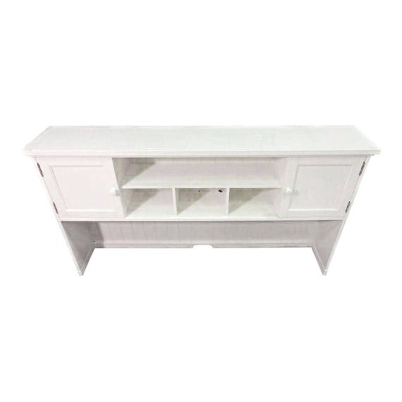 Mid Century Modern White Painted Console Cabinet Credenza Mid Century Modern White Painted