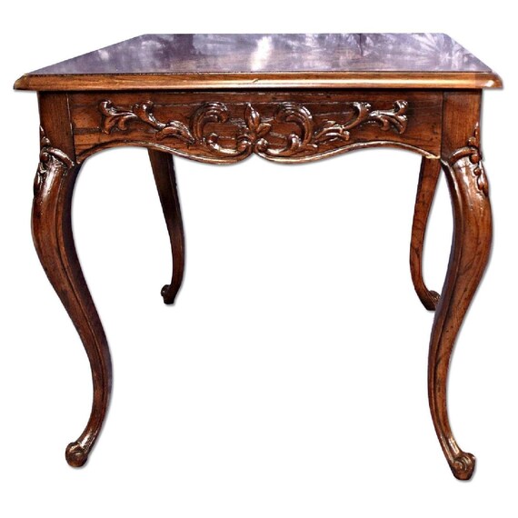 Henredon French Provincial Carved End Side Lamp Coffee Table - Henredon French Provincial Coffee Table Henredon French Provincial Carved End Side Lamp Coffee Table - Henredon French Provincial Coffee Table