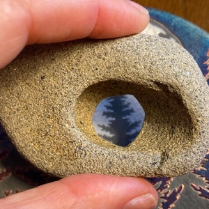 Giant Hole Palm Stone