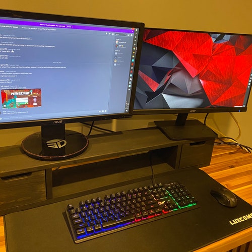 Double Monitor Computer Monitor Stand 