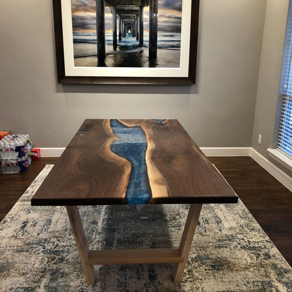 Epoxy Dining Room Tables Etsy
