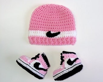 crochet baby jordans