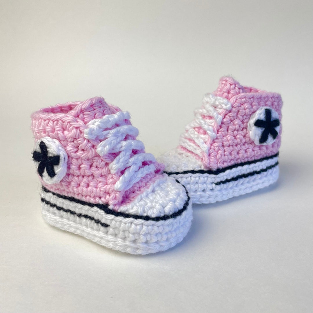 Crochet Baby Sneakers Crochet Baby Shoes Baby Sneakers