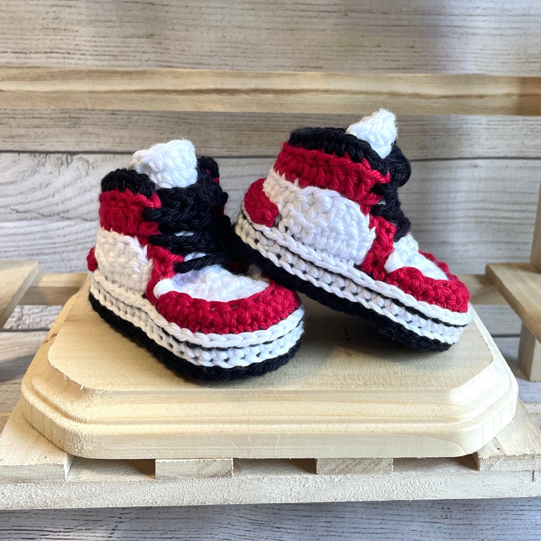 Crochet Baby Sneakers - Crochet Baby Shoes - Baby Sneakers - Crochet ...