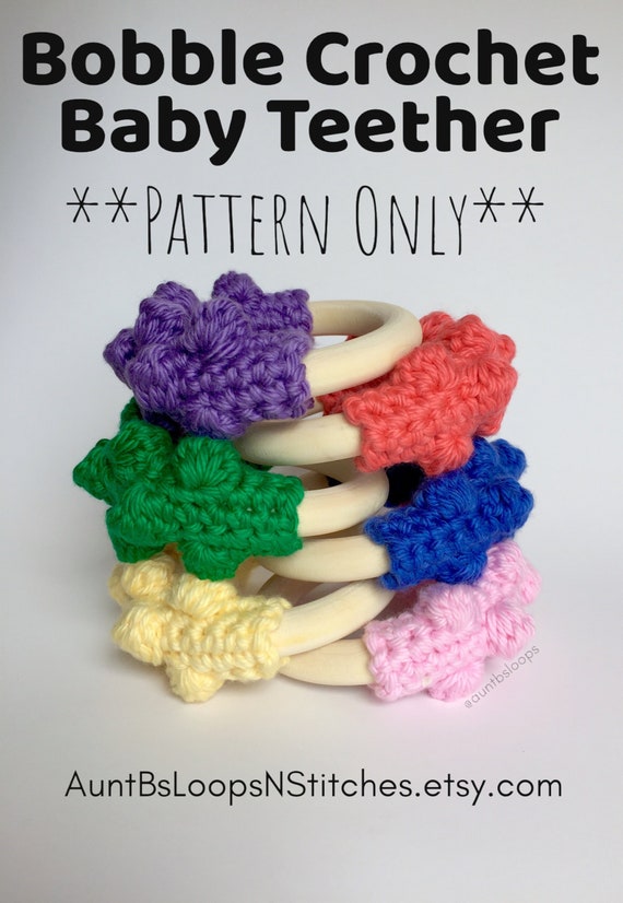 crochet baby teether