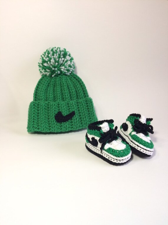 crochet baby jordans