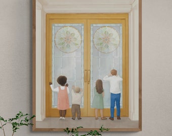 PREORDER, "Seek Him There" Fine Art Print from "His Holy Temple" Youth Temple Preparation Study, 8x10, 11x14