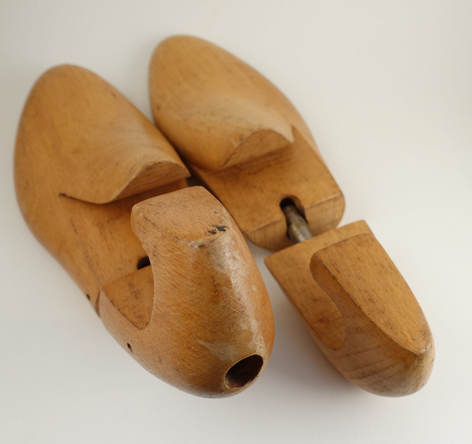 Wooden Shoe Forms Vintage Industrial Sculpture Etsy