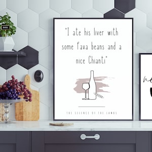 Halloween Print | The Silence of the Lambs | Movie Theme Prints | Digital Downloads | Poster Prints