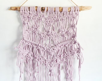 Purple Weaving,Weaving,Wall Hanging,Macrame,Gift,lavender wall,boho art,Purple macrame,woven art,decor,gift for her,Purple,Boho Macrame