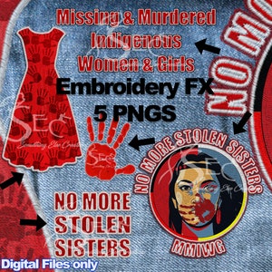 Broderie FX Digital Designs File uniquement - Plus de sœurs volées