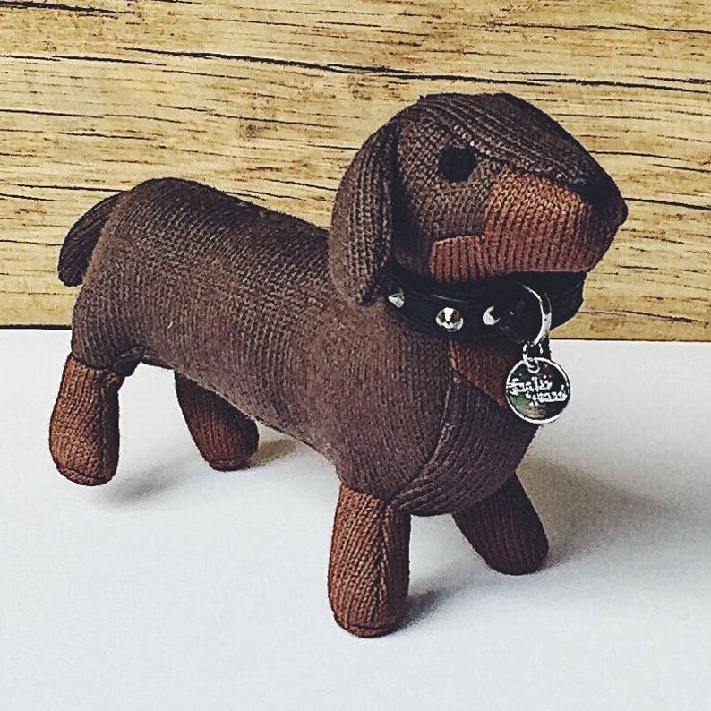 Dachshund Personalised Dachshund Gift, Collectible, Soft Toy, Gift Boxed, Gift for dog lovers, Personalised gift for dog lovers image 7