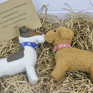 Regalo de boda personalizado para amantes de los perros: Jack Russell, Schnauzer, Labrador, Pug, Chihuahua, Beagle, Bulldog Francés