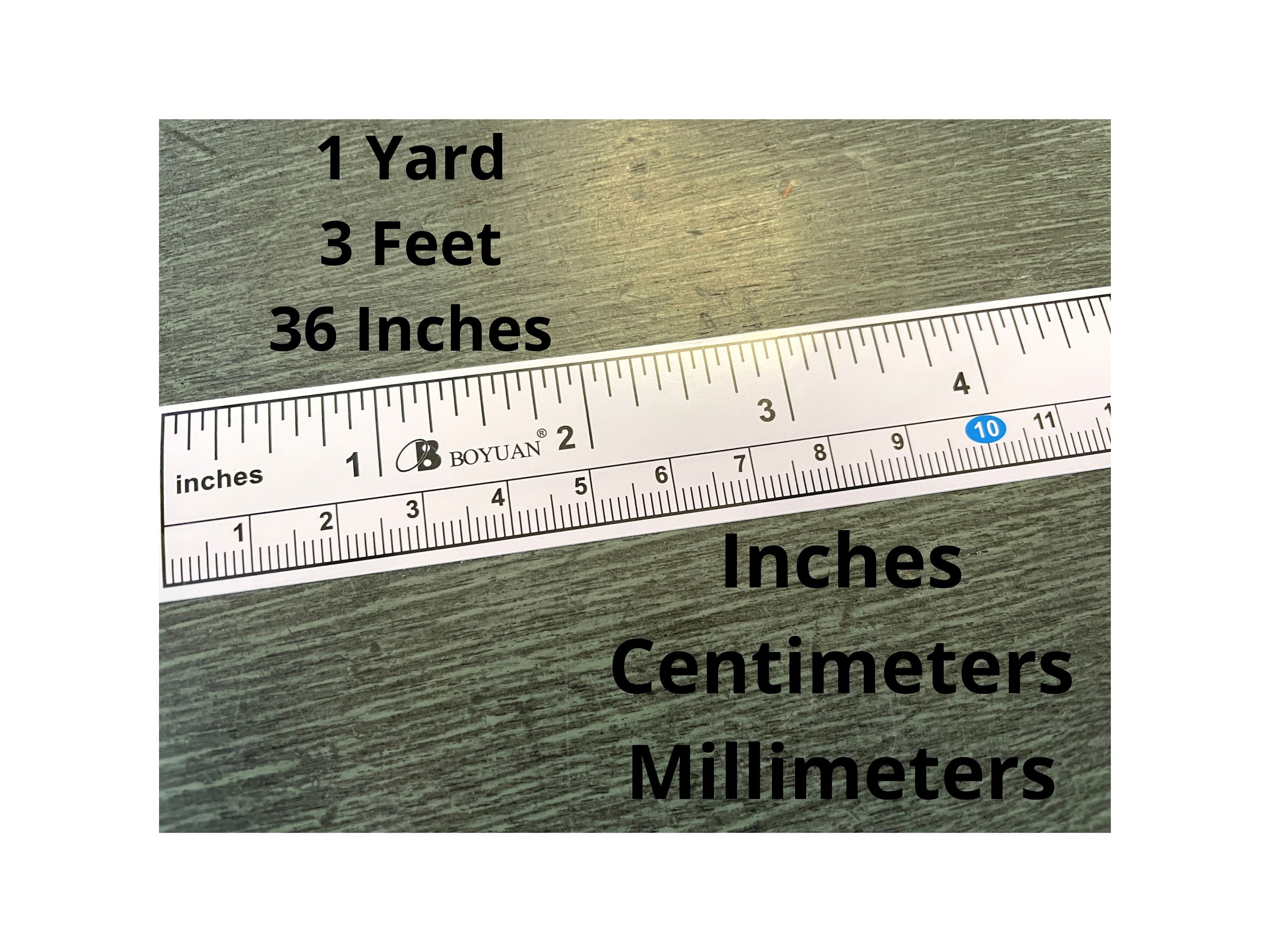Tape Measure Self Adhesive for Easy Use on Sewing Machine Table. 1