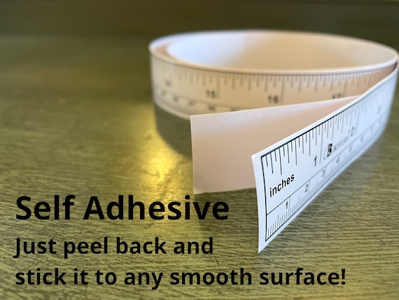 Tape Measure Self Adhesive for Easy Use on Sewing Machine Table. 1