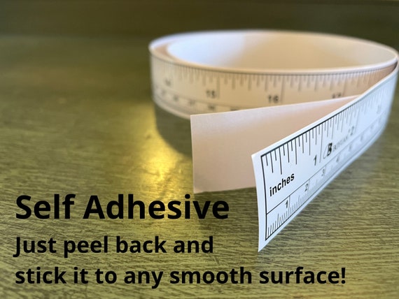 Adhesive Back Table Measuring Tape