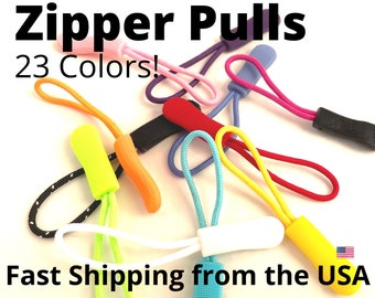 Details about   Set of 3 Paracord Grip Zip Tent/Bag Zipper Pulls Handmade in UK Many Colours