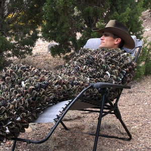 Albrea Camo Cocoon Luxury Sleep Sack Bag - Teens Kids Adults or Baby. Helps Anxiety Stress, Autism. Best Gift for College Dorm! Handmade USA