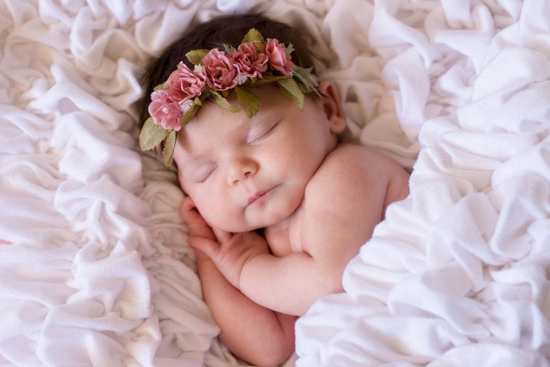 Luxury Handmade Baby Blanket: Stretchy Swaddle, Crib Throw or Cocoon image 7