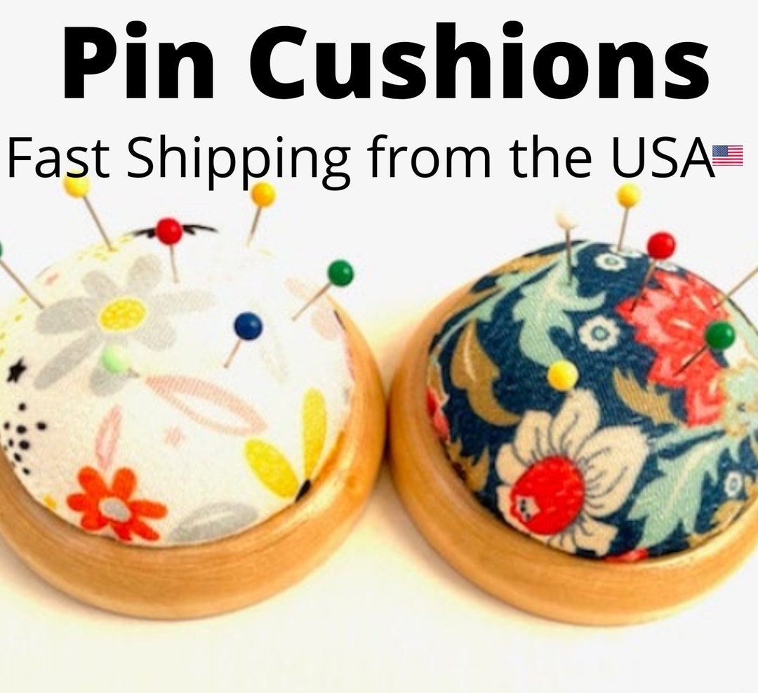 Pin Cushion Keeper. Choose From Either a Wood Base or Wrist Etsy