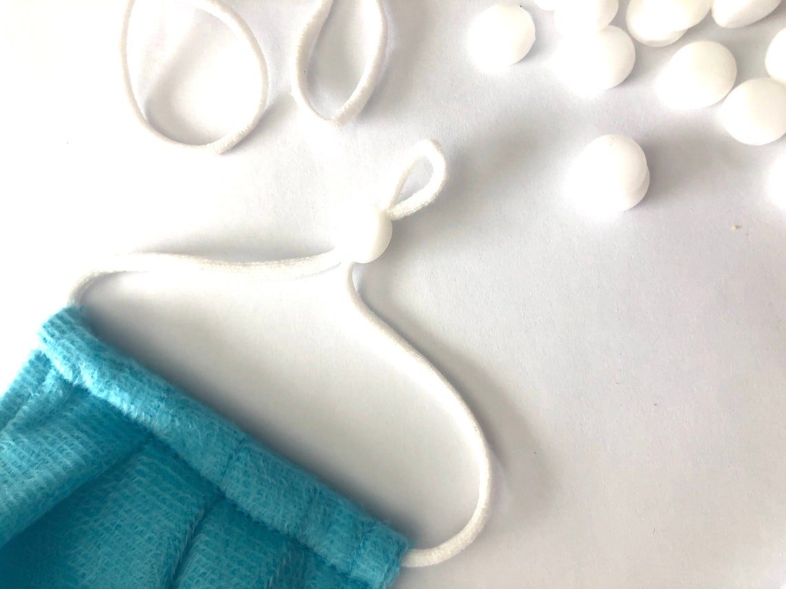 Cord Locks for Mask Elastic Cord Stopper Adjuster Silicone Etsy