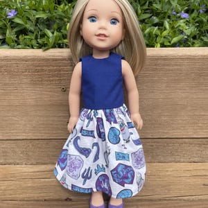 Handmade Disney Villains Ursula The Little Mermaid Dress for 14-Inch Dolls