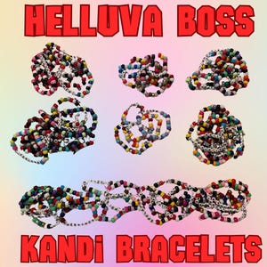 Helluva Boss Kandi Bracelets Selection Hellaverse