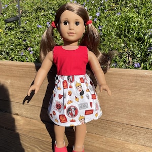 Handmade Disney Villains Evil Queen Grimhilde Snow White and the Seven Dwarves Dress for 18-Inch Dolls