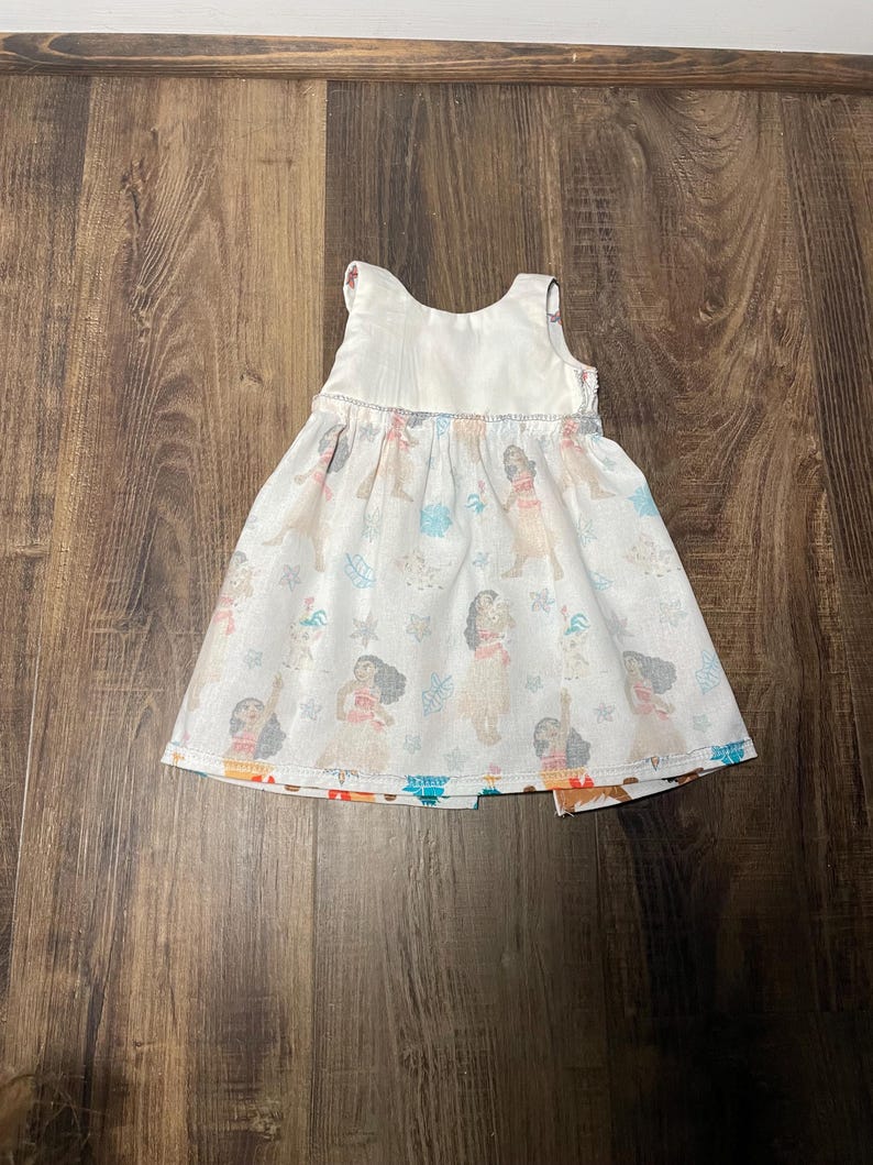 Handmade Disney Princess Moana Dress for 18-Inch Dolls image 6
