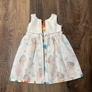 Handmade Disney Princess Moana Dress for 18-Inch Dolls image 7