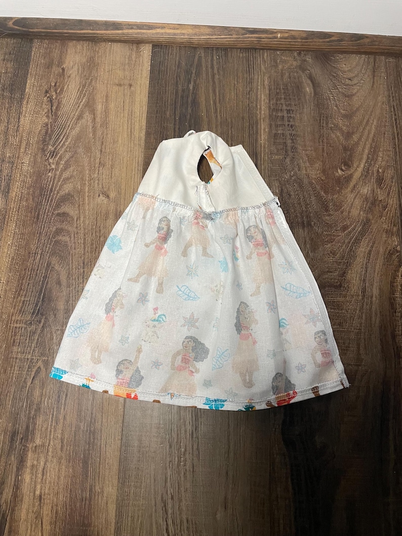 Handmade Disney Princess Moana Dress for 18-Inch Dolls image 8
