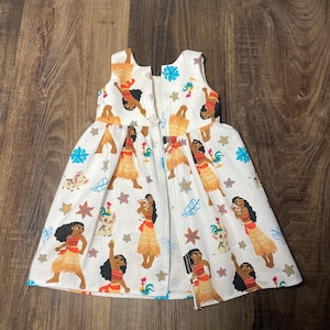 Handmade Disney Princess Moana Dress for 18-Inch Dolls image 5