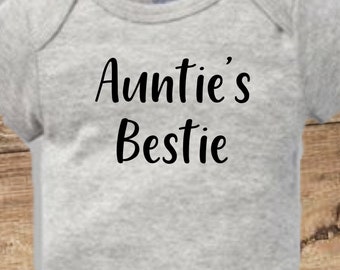 Items Similar To Aunties Bestie Outfit Baby Girl Clothes Aunties Bestie Items Similar To Aunties Bestie Outfit Baby Girl Clothes Aunties Bestie