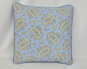 Decorative Pillow - Accent Pillow - Paisley Pillow