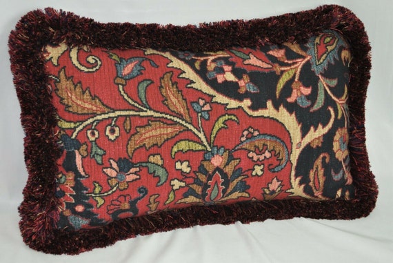 Decorative Pillow - Accent Pillow - Tapestry Pillow