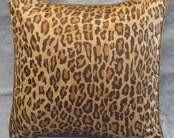 Decorative Pillow - Accent Pillow - Cheetah Print Pillow