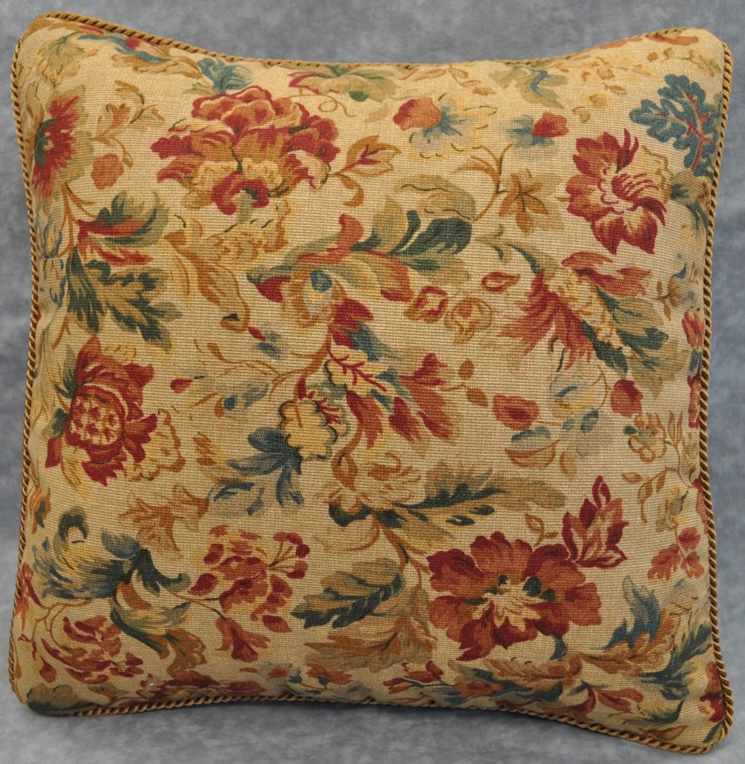 Decorative Pillows Accent Pillows Floral Pillows Etsy