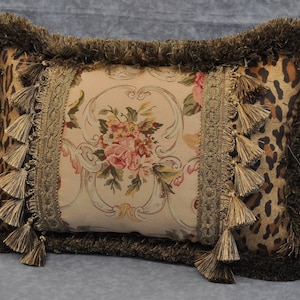 Boudoir Pillow - Cheetah Print Pillow - Accent Pillow