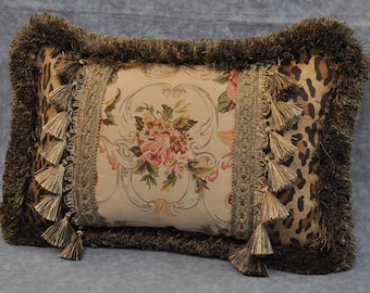 Boudoir Pillow - Cheetah Print Pillow - Accent Pillow