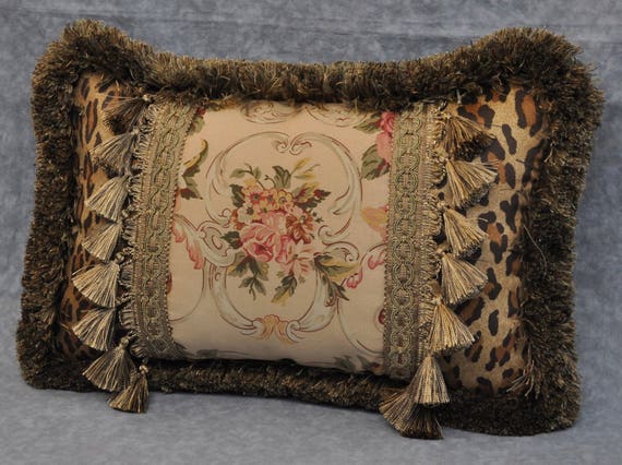 Boudoir Pillow - Cheetah Print Pillow - Accent Pillow