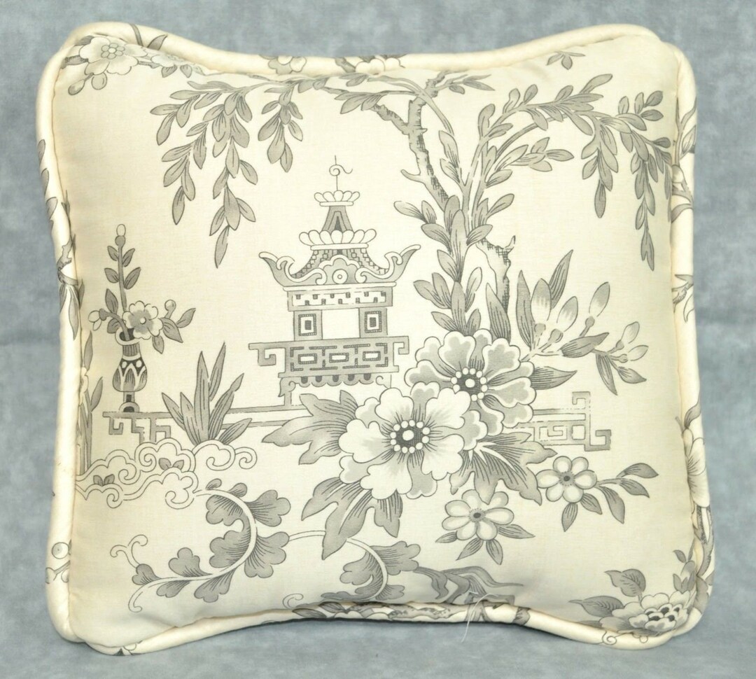 Floral Accent Pillow Vintage Accent Pillow Etsy