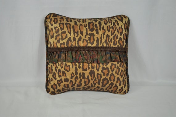 Venetian Pillow - Ruffled Pillow - Square Pillow