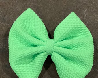 Neon Green Hairbow