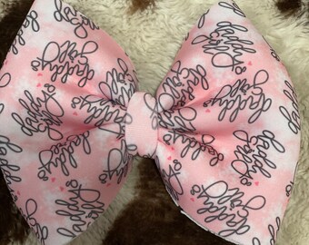 Pink Daddy’s Girl 5in Hairbow