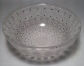 Lalique Nemours Patterned Coupe Bowl in Pristine Condition