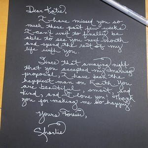 Handwritten Letter for your Loved One, Handwriting Service, Love Letter, Handwritten Poems, Prayers, Quotes, Thank You Letters, Wedding Vows