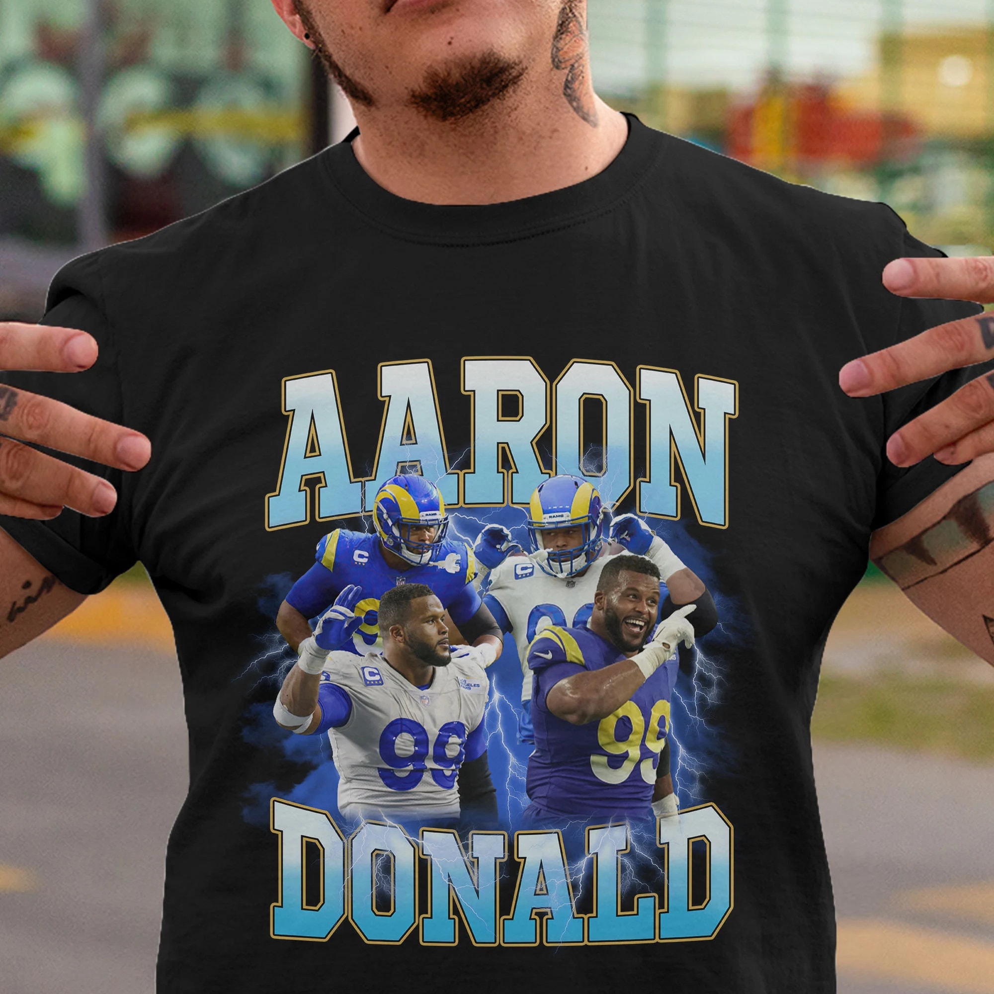 Aaron Donald Shirt, Aaron Donald Vintag Shirt Designed & Sold By