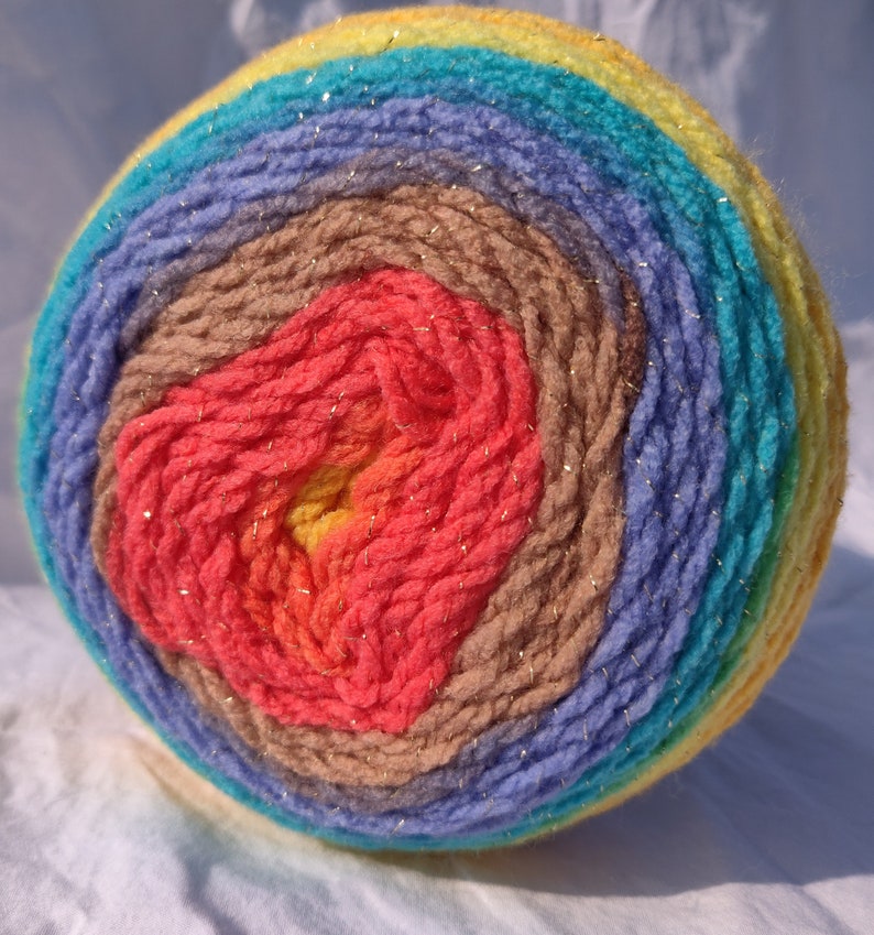 Lion Brand Mandala Sparkle 303 Hercules Yarn Etsy