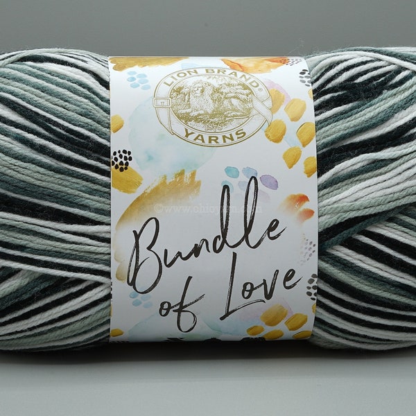 Lion Brand Bundle of Love Yarn 204 Nightfall